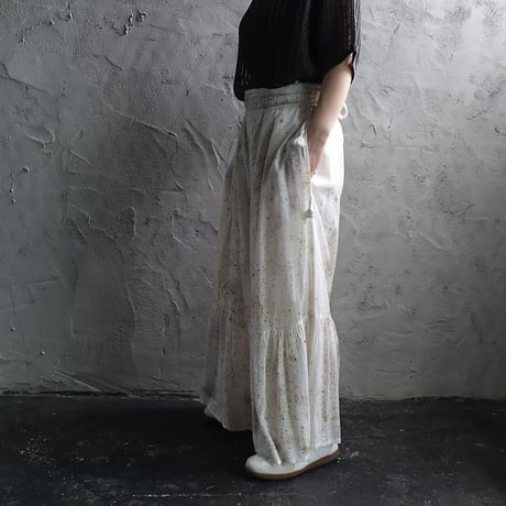 Tabrik gather pants (logwood)