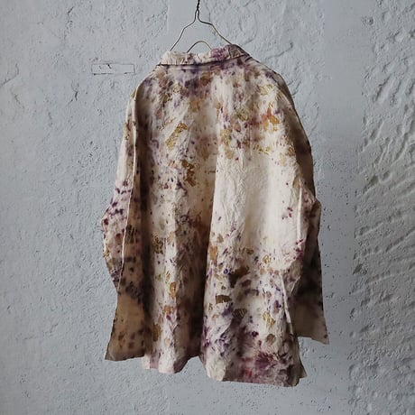 Funatabi atelier jacket (botanical dye purplemix )