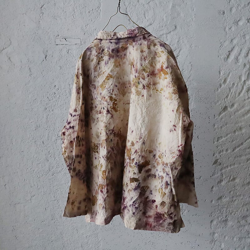 Funatabi atelier jacket (botanical dye purplemi Funatabi atelier jacket (botanical dye purplemi