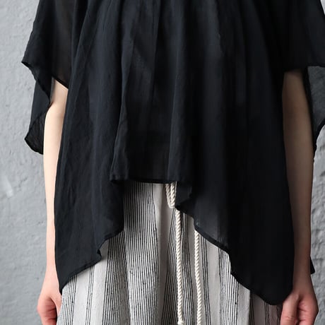 .less momonga blouse (black)