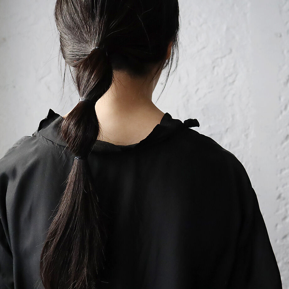 TOWAVASE Souplesse long T-shirt (black) | nii-B