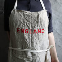 R&D.M.Co-  linen apron (ENGLAND)