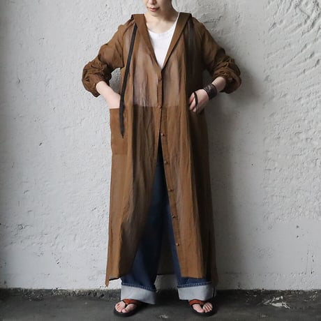 Tabrik organdie sailor robe (brown)