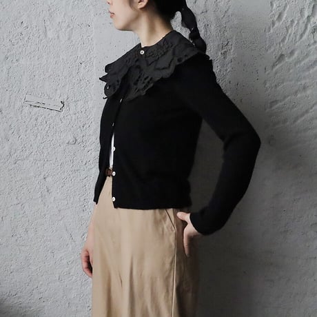 TOWAVASE Cafe nouvelle athénes cardigan (black)