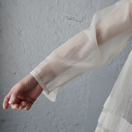 Tabrik  organdy dress (ivory)