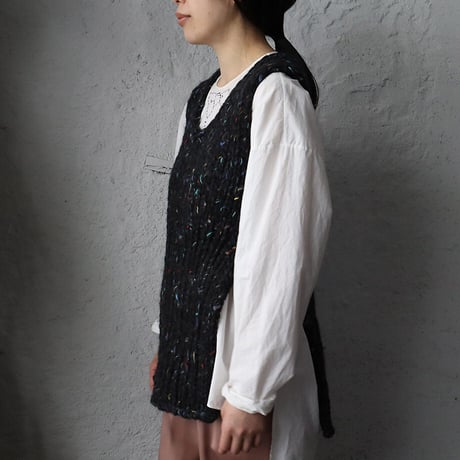 chiihao x nii-B peru vest black mix