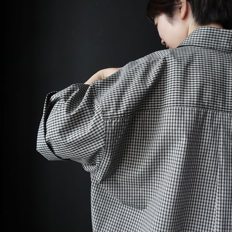 ànuke check over shirts (black)