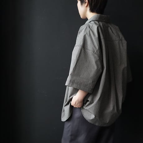 ànuke check over shirts (black)