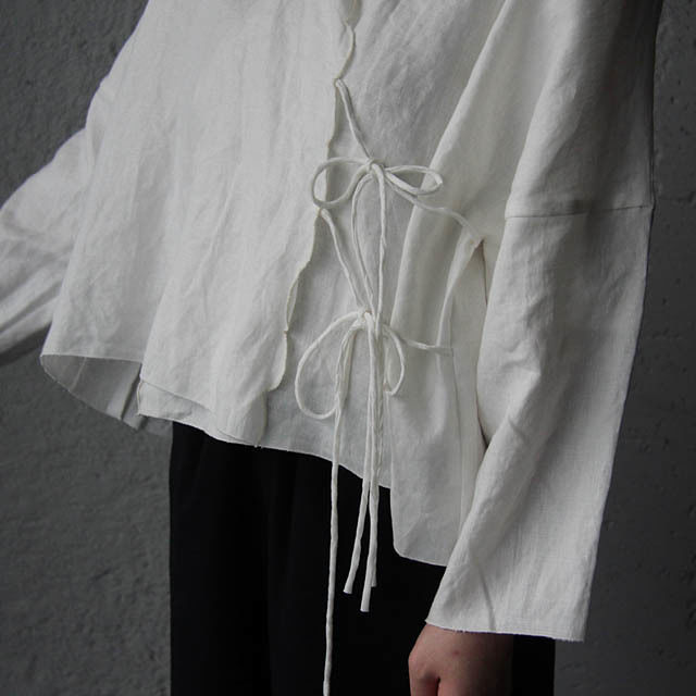 TOWAVASE Bon Voyage blouse (white) | nii-B | WE TOWAVASE Bon Voyage blouse (white) | nii-B | WE