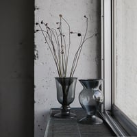 flower glassbase parfait gray (A/B)