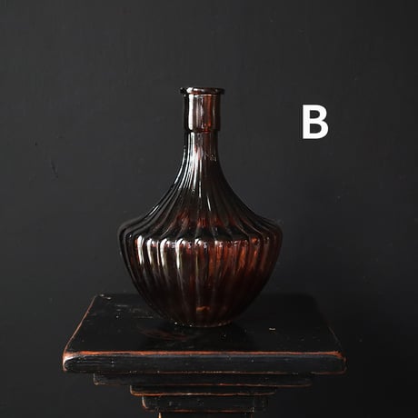 flower glassbase amber (A/B/C)