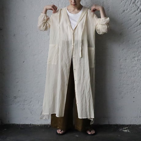 Tabrik organdie sailor robe (ivory)