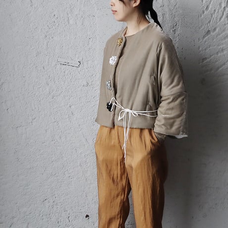 TOWAVASE La zabu jacket (gray)