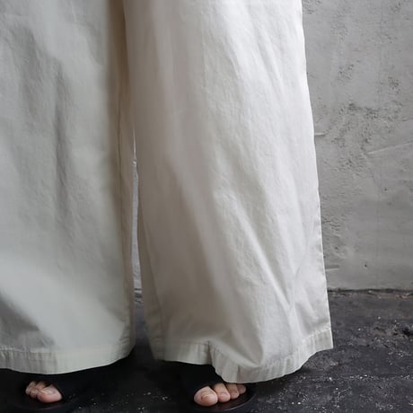 Le pivot cotton easypants(ivory)