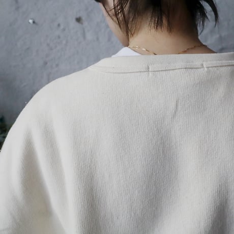 R&D.M.Co- LOGO drop shoulder sweat (FRIENDS)
