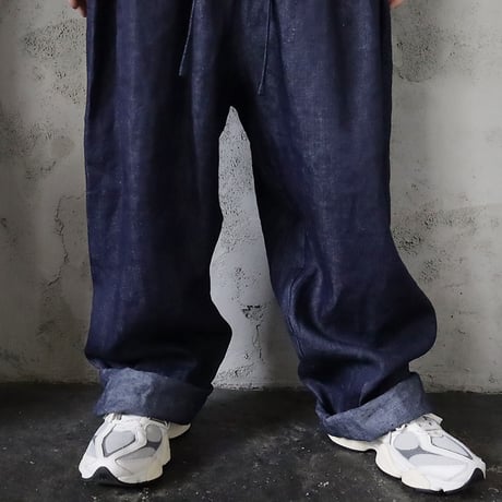 TOWAVASE jardinier pants (navy)