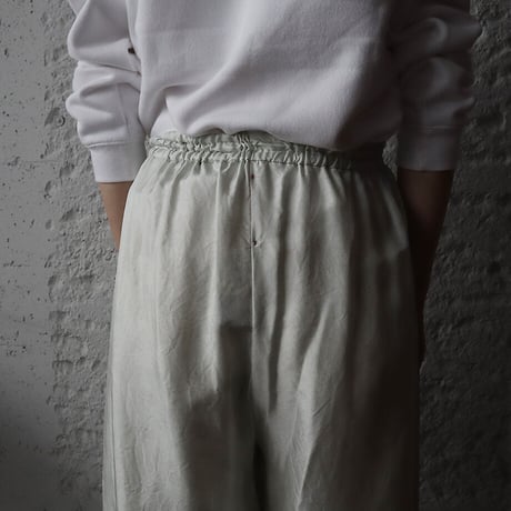 TOWAVASE sarasa silk pants (ivory)