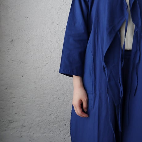 saruche chinese  kurta long  shirt (blue)