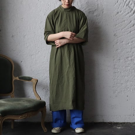 hospital surgical gown short sleeve (khaki)