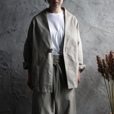 ROVAROVA x .less cocoon jacket (greige)