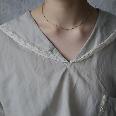 TOWAVASE Leavers blouse (gray)