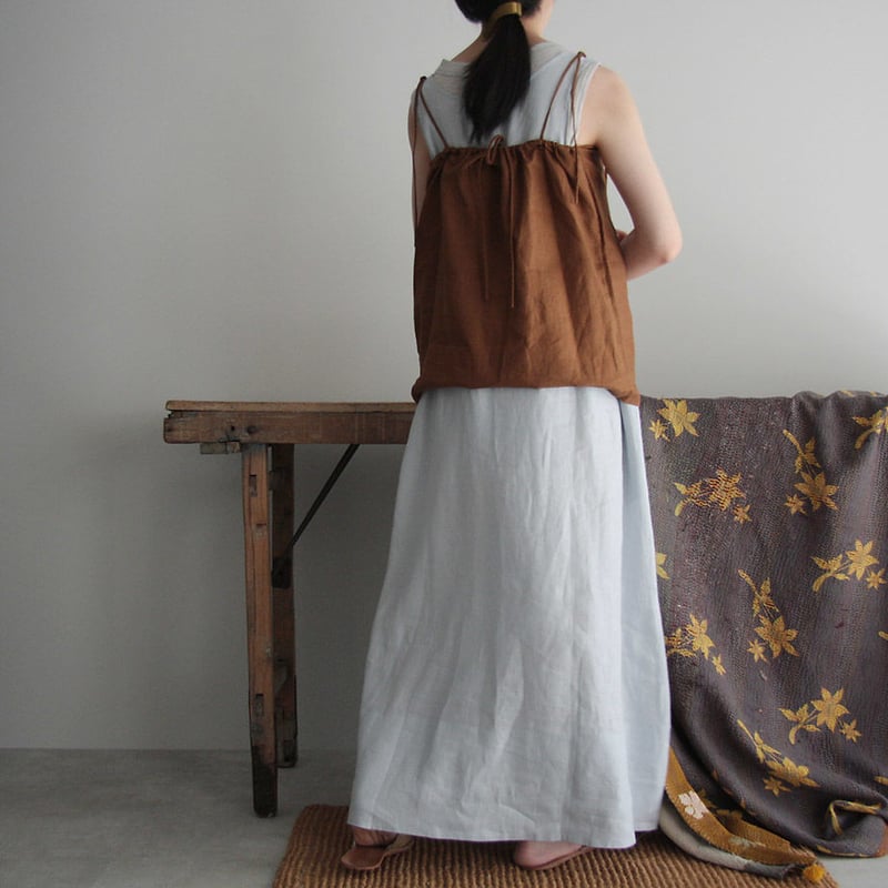 TOWAVASE Bon Voyage camisole (camel) | nii-B | TOWAVASE Bon Voyage camisole (camel) | nii-B |