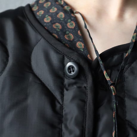 US type M-65 liner jacket black (L)