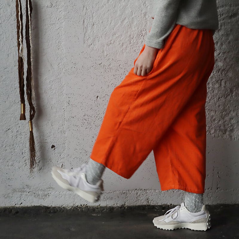 R&D.M.Co- linen corduroy gum pants (coral) | ni R&D.M.Co- linen corduroy gum pants (coral) | ni