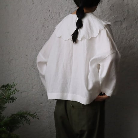 TOWAVASE Bon Voyage blouse (white)