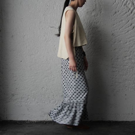 NOTA laterano due flounced skirt dot