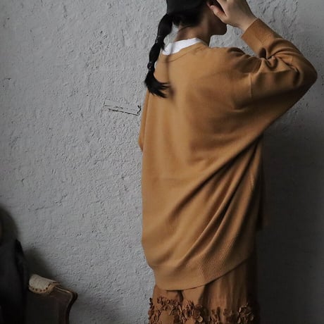 Le pivot pure wool cardigan (camel)