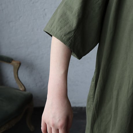 hospital surgical gown short sleeve (khaki)