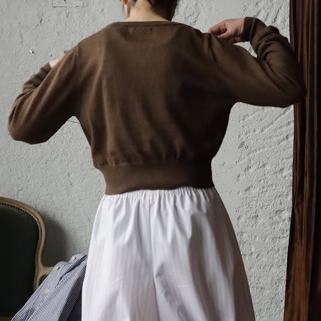 ànuke Layered Mohair Knit (brown)