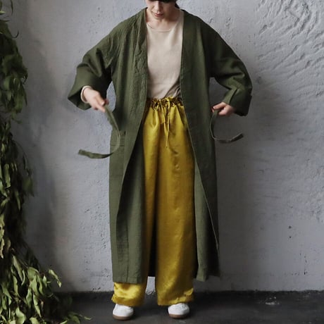 dead stock hospital gown (olive)