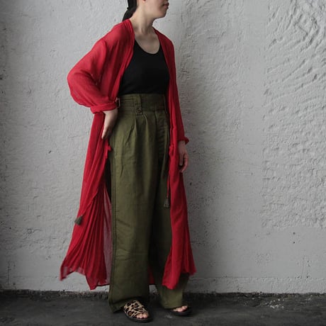 Tabrik cache-coeur dress (red)