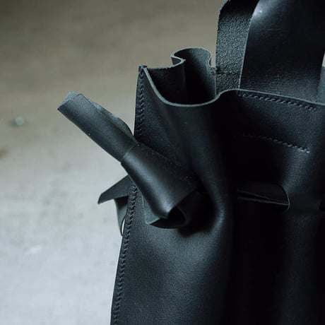 chiihao  square bag black