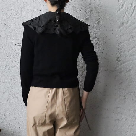 TOWAVASE Cafe nouvelle athénes cardigan (black)