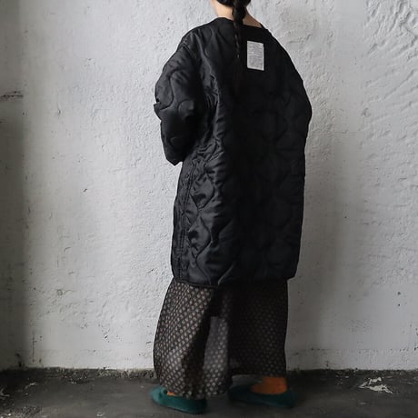 US type M-65 liner jacket black (L)