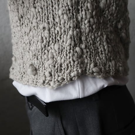 MAYDI knit vest BLANCHE (fawn)