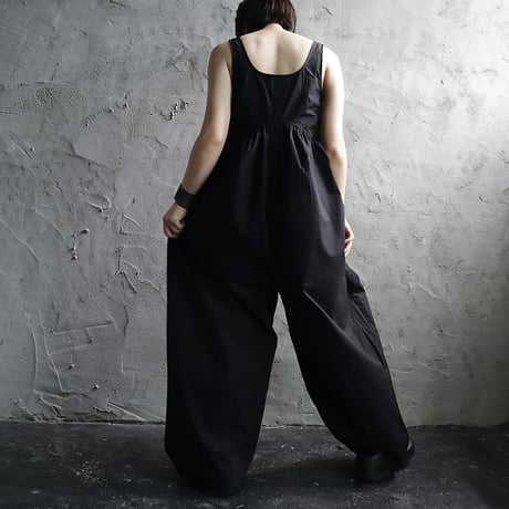 ànuke cotton gather combinaison (black)