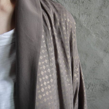 Tabrik foil Print robe