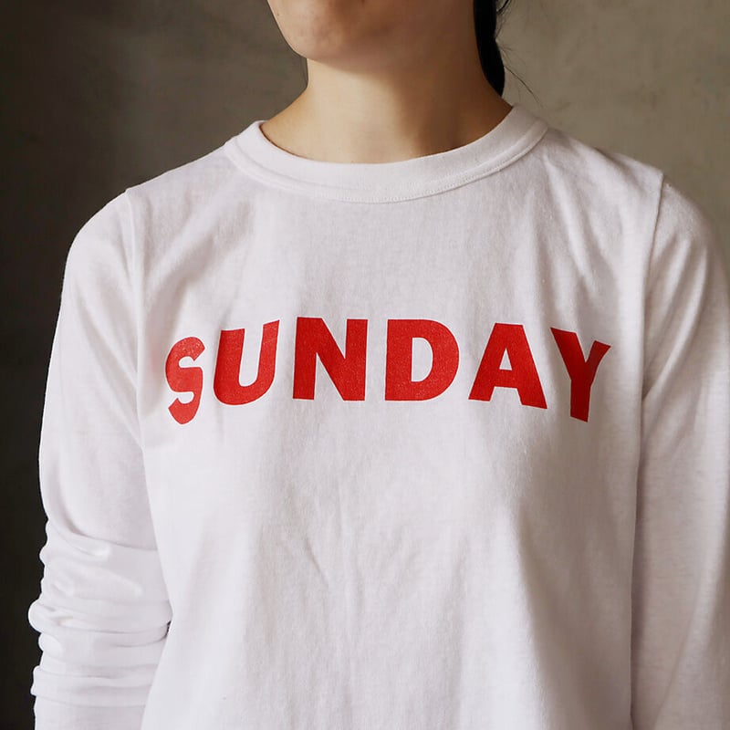 R&D.M.Co- long sleeve T-shirt (SUNDAY-MARKET) | R&D.M.Co- long sleeve T-shirt (SUNDAY-MARKET) |