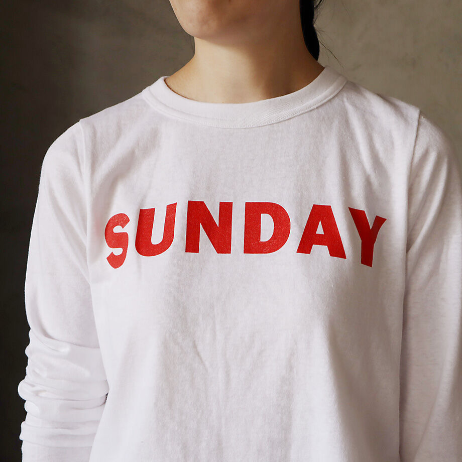 R&D.M.Co- long sleeve T-shirt (SUNDAY-MARKET) | R&D.M.Co- long sleeve T-shirt (SUNDAY-MARKET) |