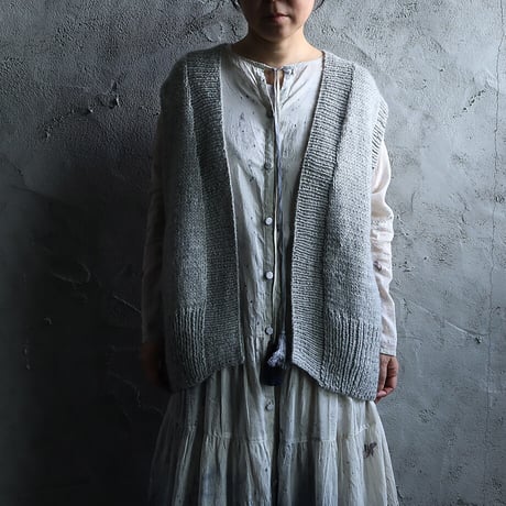 chiihao x nii-B  loose vest (gray)