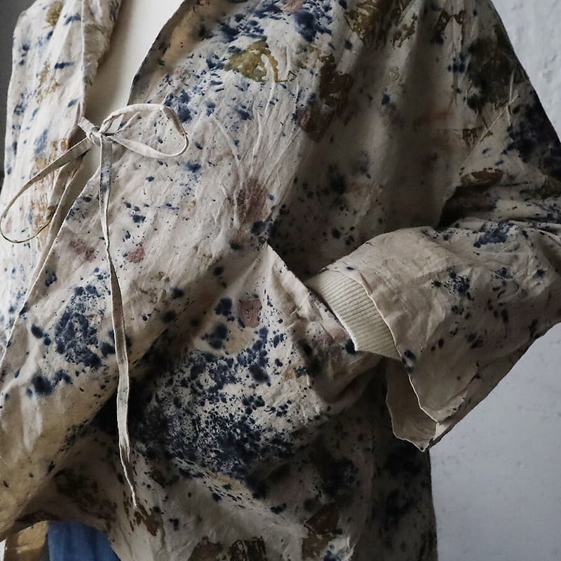 Funatabi atelier jacket (botanical dye bluemix)