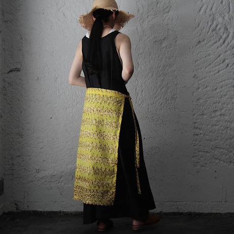 NOTA tablier long  yellow