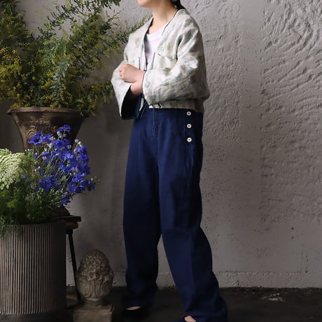 TOWAVASE Frais linen jacket (multi)