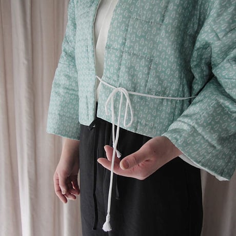 TOWAVASE Sarasa quilt Jacket (green)