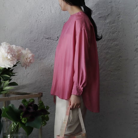 R&D.M.Co- silk pullover (pink)