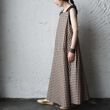 NOTA le blueque dress (plaid)
